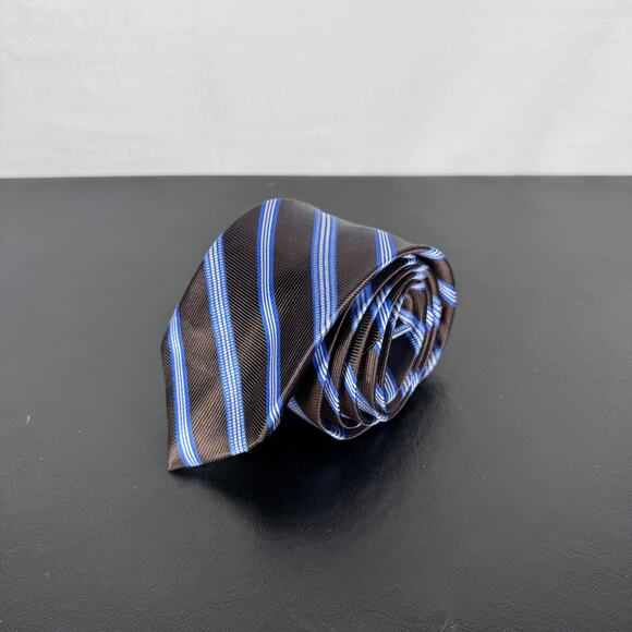 Jos. A. Bank Other - Jos. A. Bank Traveller Collection NEW 100% Silk Brown Blue Neck Tie